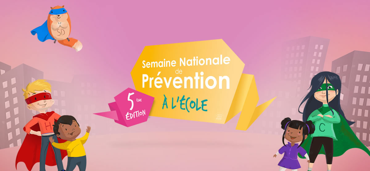 Semaine nationale de prévention à l'école 2019