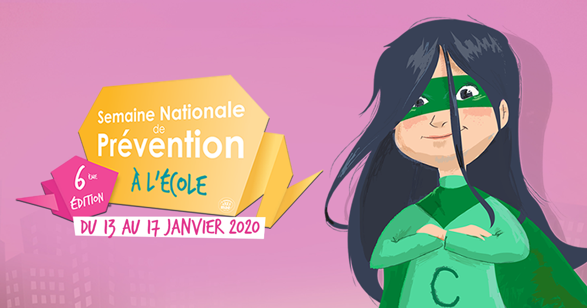 Semaine Nationale de Prévention à l'École 2020