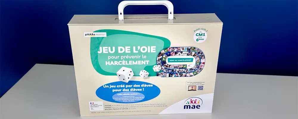Jeu de l'oie harcèlement MAE