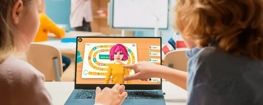 Jeu de l'oie numérique harcèlement
