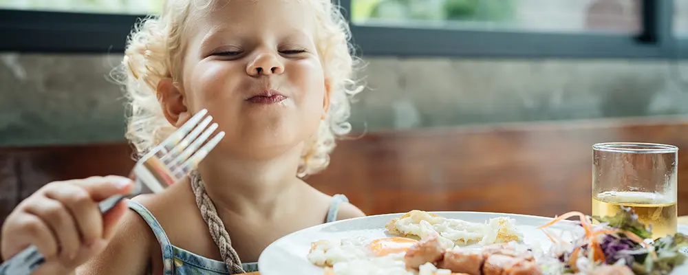 Une bonne alimentation dès le plus jeune âge