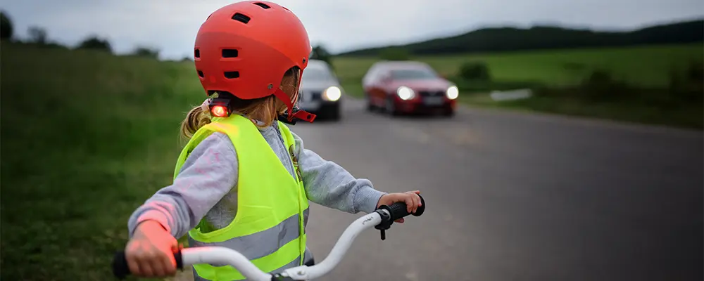 Sécurité enfant à vélo