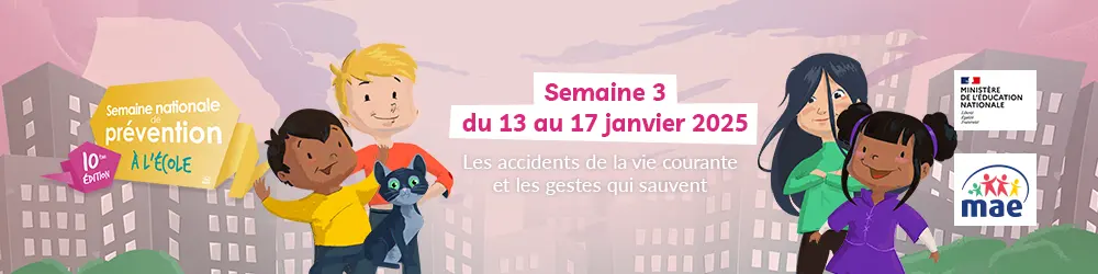 Semaine nationale de prévention à l'école