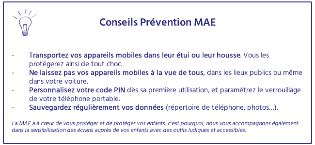 Conseils prévention
