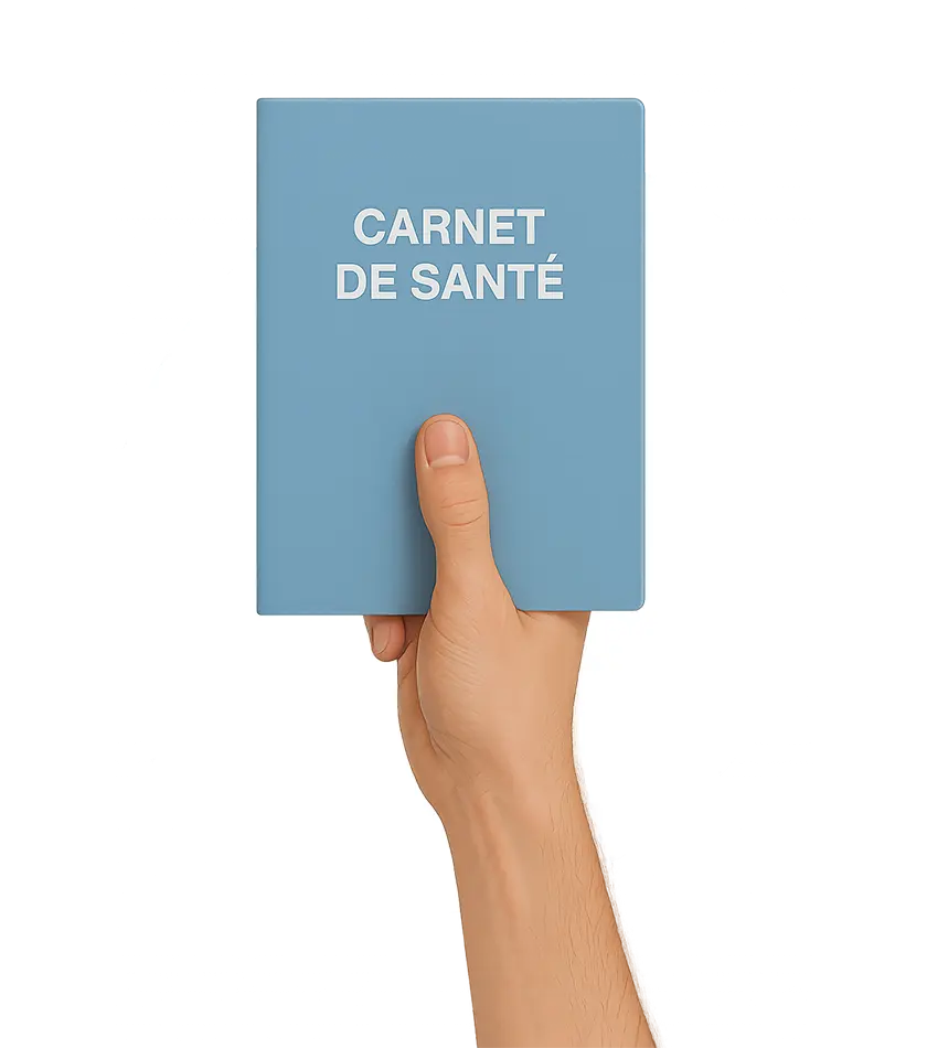 Main tenant carnet de santé