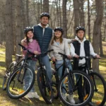Vélo en famille